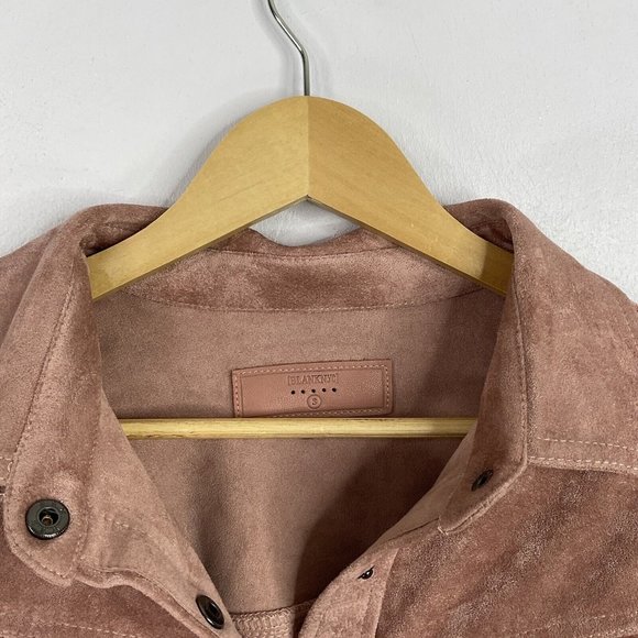 Blank NYC Jacket Size Small Pink Faux Suede Western Tasselled BNWT - Picture 4 of 13